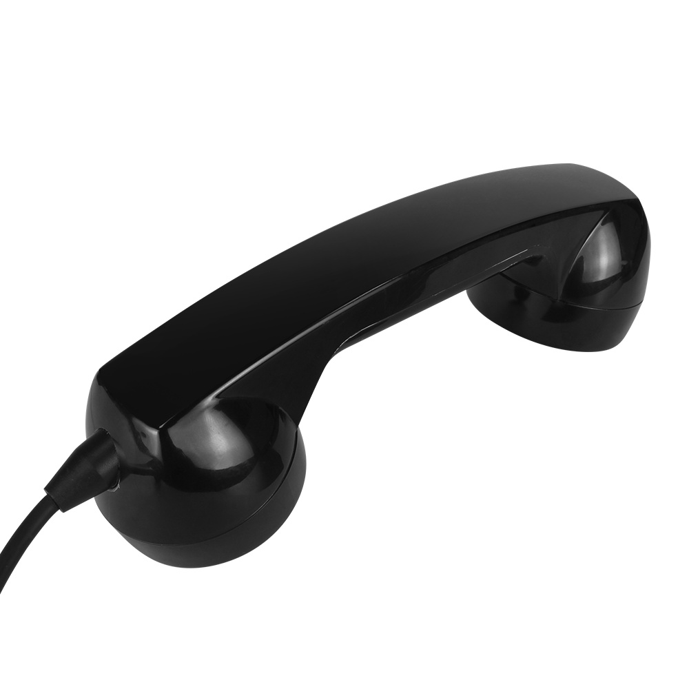 Curly Cord Handset JR-HS-01C for Anti-vandal Telephone Curly Cord Handset JR-HS-01C