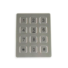 Rugged Metal Keyboard with 12 keys JR-KP-08